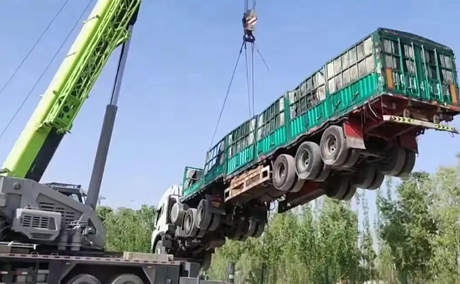 澧县道路脱困救援案例
